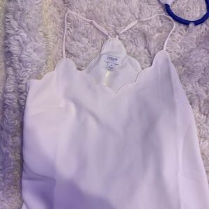 High-end scallop cami